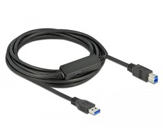 DELOCK aktyvus USB 3.2 Gen 1 A tipo USB iki B tipo USB kabelis 5 m