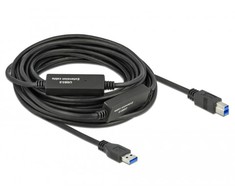 DELOCK Active USB 3.2 Gen 1 A tipo USB iki B tipo USB kabelis 10 m