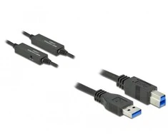 DELOCK Active USB 3.2 Gen 1 A tipo USB iki B tipo USB kabelis 10 m