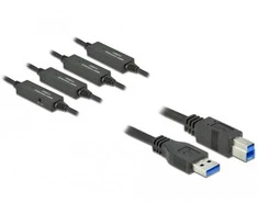 DELOCK Active USB 3.2 Gen 1 A tipo USB iki B tipo USB laidas 20 m