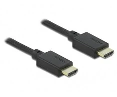 Delock HDMI kabelis - HDMI 2.5 m juodas (85389)
