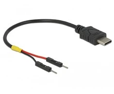 Delock DELOCK Stromkabel USB C auf 2x Pfostenstecker einzeln 10cm