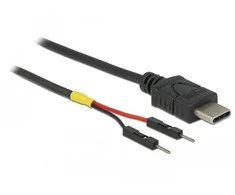 Delock DELOCK Stromkabel USB C auf 2x Pfostenstecker einzeln 10cm