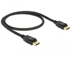 Kabelis Delock DisplayPort - DisplayPort 0.5m juodas (85506)