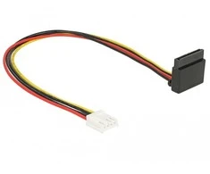 DeLock Kabelis Power Floppy 4 kontaktų (F) – SATA 15 kontaktų (F) 30 cm
