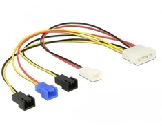 Delock Molex - 2-pin x4, 0.2m, Multicolor (85516)