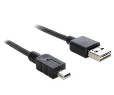 „Delock“ kabelis EASY-USB 2.0 tipo A kištukas > USB 2.0 tipo Mini-B kištukas 2 m