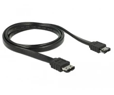 Delock Kabelis eSATA 3 Gb/s Buchse > eSATA Buchse 1 m juodas