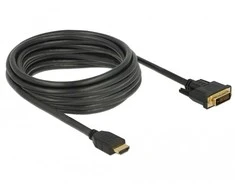 Kabelis Delock HDMI - DVI- D 5m juoda (85656)