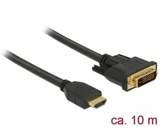 Delock HDMI zu DVI 24+1 Kabelis bidirektional 10 m