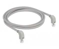 Delock Netzwerkkabel RJ45 Cat.6 S/FTP unten / unten gewinkelt 2 m