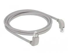 Delock Netzwerkkabel RJ45 Cat.6A S/FTP oben / unten gewinkelt 2 m