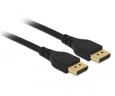 Delock DisplayPort kabelis 8K 60 Hz 3 m DP 8K sertifikuotas be prisegimo funkcijos