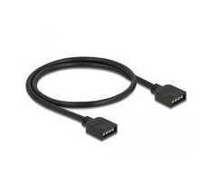 Dėklas Delock RGB Anschlusskabel 4 Pin für 12 V RGB LED Beleuchtung 30 cm