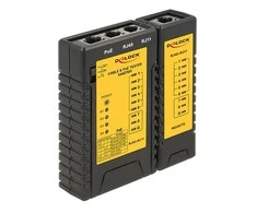 Delock Cable Tester RJ45 / RJ12 / PoE