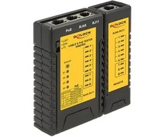 Delock Cable Tester RJ45 / RJ12 / PoE