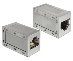 Delock tinklo adapteris RJ45 lizdas / lizdas Cat.6A