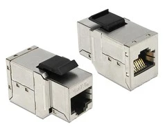 DELOCK Keystone modulis RJ45 moteriškas > RJ45 moteriška kat.6A