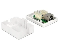 DELOCK modulinis sieninis lizdas 1 prievadas, 6 kat