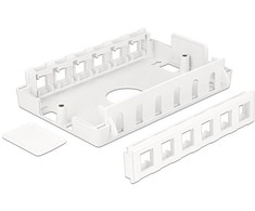DeLOCK Keystone dėžė, 12 jungčių, plastikas, baltas / 86172