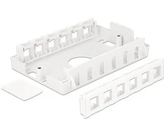 DeLOCK Keystone dėžė, 12 jungčių, plastikas, baltas / 86172
