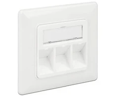 Delock 86194 - RJ-45 - Sidabrinis,Baltas - 80 mm - 25.8 mm - 80 mm