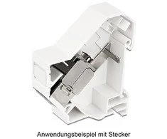 Delock Modulio laikiklis DIN De-Lock / 86232