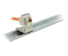 Delock DeLOCK - Modulinis įdėklas DIN bėgelio tvirtinimo kronšteinas - 1 prievadas