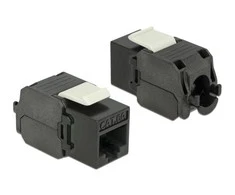 Delock Keystone RJ45 lizdas > LSA be įrankių Cat.6A
