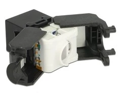 Delock Keystone RJ45 lizdas > LSA be įrankių Cat.6A