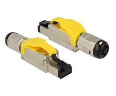 Delock RJ45 kištuko lauko mazgas Cat.6A metalinis