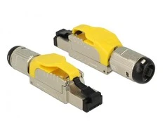 Delock RJ45 kištuko lauko mazgas Cat.6A metalinis