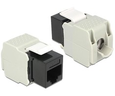 Delock Keystone RJ45 lizdas > LSA Cat.6 UTP be įrankių