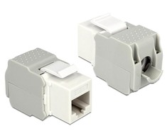 MODUŁ KEYSTONE GNIAZDO RJ45->LSA KAT.6 UTP DO PUSZKI MONTAŻOWEJ DELOCK