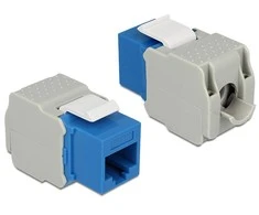 Delock Keystone RJ45 lizdas > LSA Cat.6 UTP be įrankių