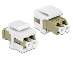 Delock Keystone Module LC dvipusis lizdas > daugiamodis lizdas