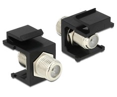 Delock Keystone F lizdas > juodas F lizdas