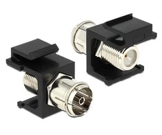 Delock Keystone Module IEC - F mėlynas/Bu juodas