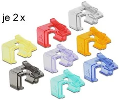Delock tinklo RJ45 remonto segtukas 16 vienetų starterio komplektas