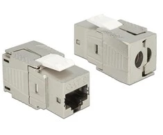 Delock Keystone Module RJ45 lizdas Cat.8 be įrankių