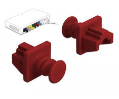 ZAŚLEPKA GNIAZDA LAN DUST COVER (10 PACK) RAUDONA DELOCK