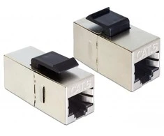 Delock Keystone modulio RJ45 lizdas > RJ45 lizdas Cat.6 kompaktiškas 25 vnt.