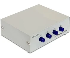 Šakotuvas DELOCK SWITCH 4-port RS-232 manuell