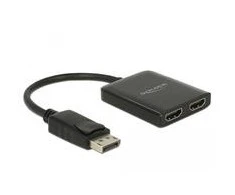 Delock DeLOCK DisplayPort 1.4> 2x HDMI MST skirstytuvai, skirstytuvai ir jungikliai