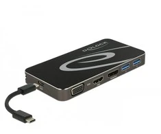 „Delock 4K Dock“ USB-C stotis / replikatorius (87773)