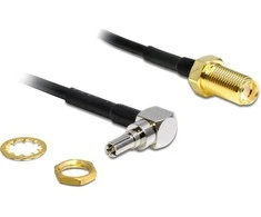 ADAPTER WLAN SMA(F)->CRC-9(M) KAMPINIS NA KABLU 20CM DELOCK