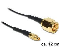 Delock Antennenkabel SMA Stecker > MMCX Stecker 1.13 120 mm