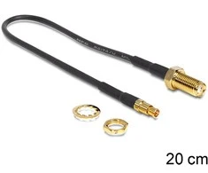 Delock antenos kabelio SMA lizdas montavimui &amp;gt; TS-9 kištukas 200 mm