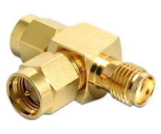 Šakotuvas Delock HF Adapteris Delock SMA -> 2x SMA Bu/St T-Stück - 88710