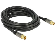 Delock antenos kabelis 3m juodas (88924)